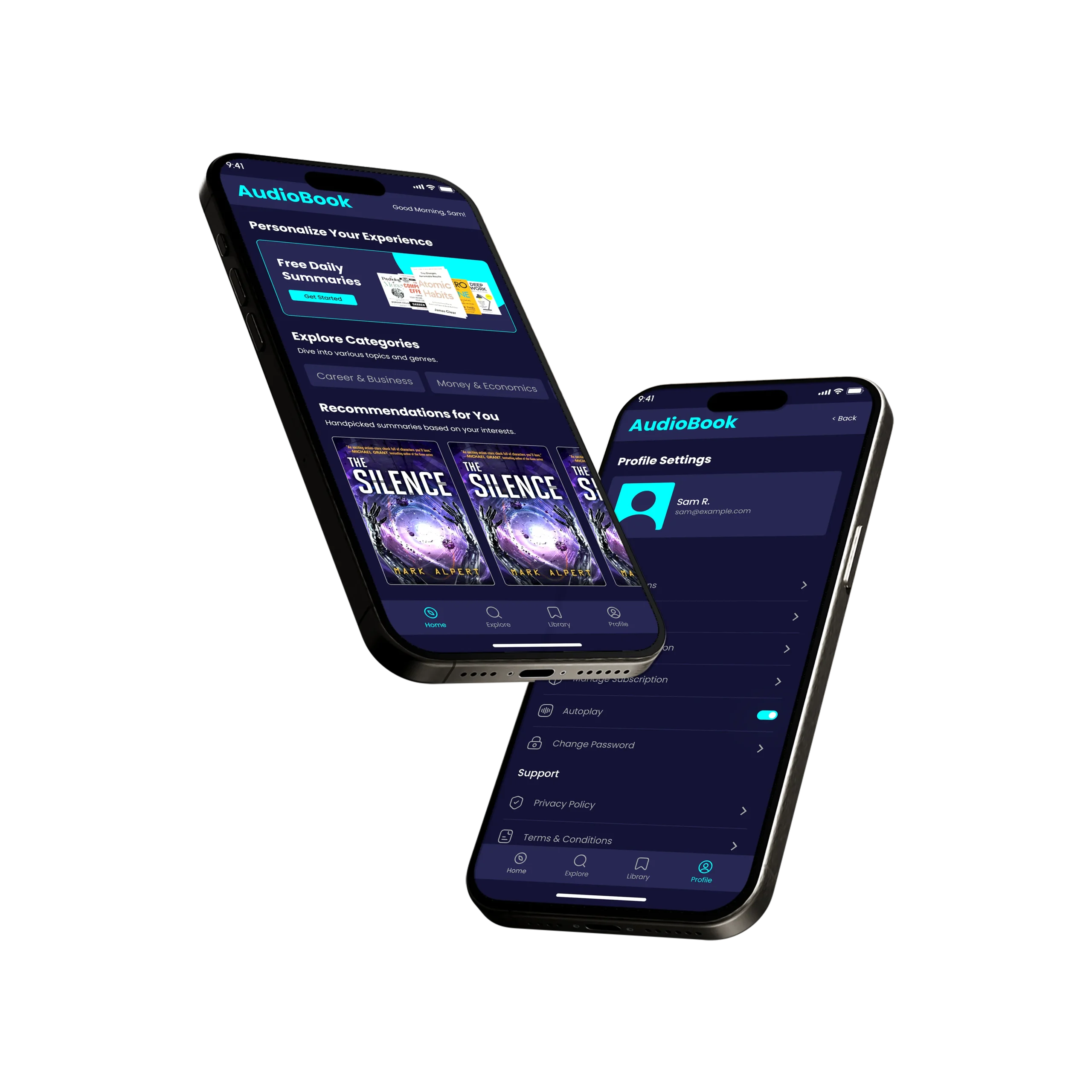 Audio Book App
